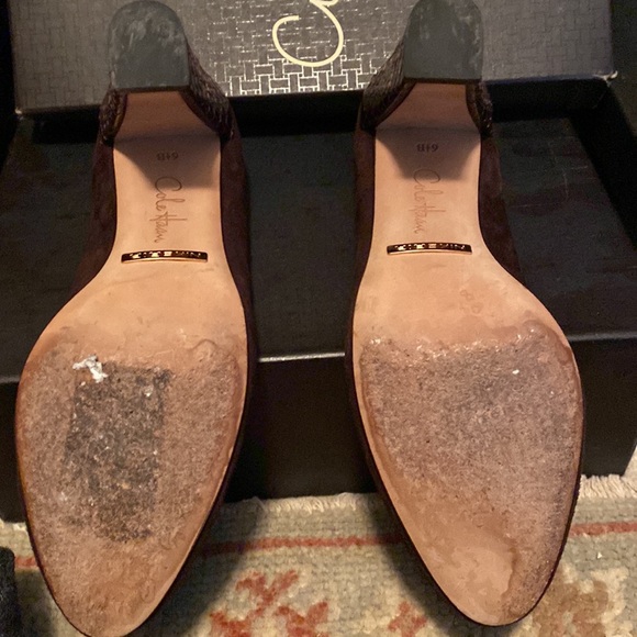 Cole Haan Brown suede pump Nike air 6 1/2 B - Picture 3 of 7